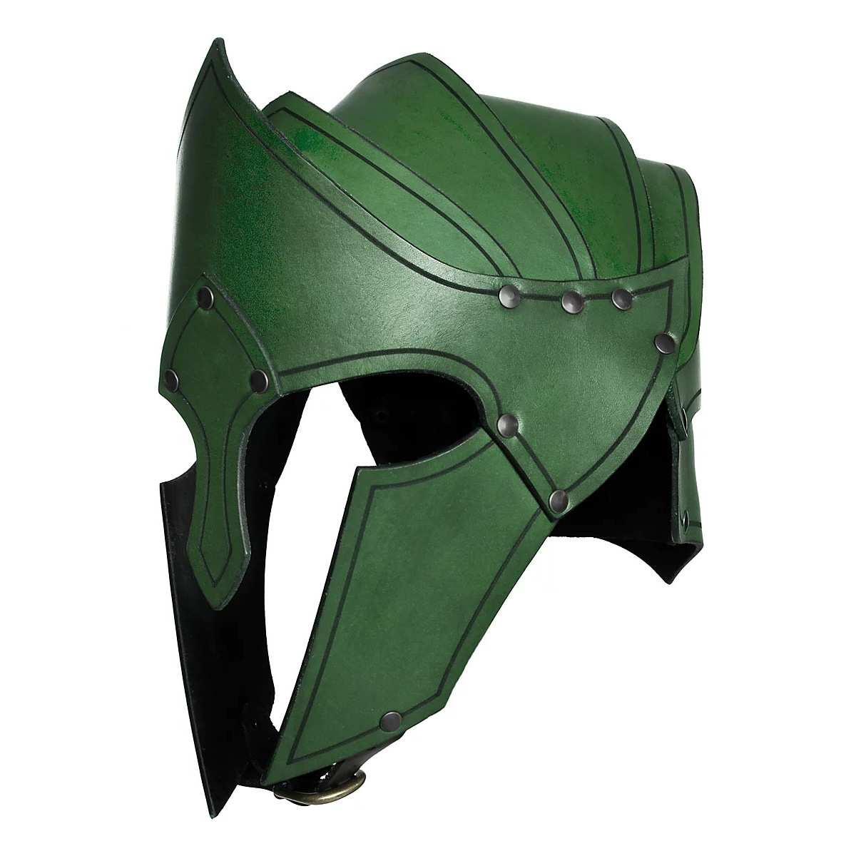 Medieval Retro Halloween Viking Knight Fantasy Warrior Elf Helmet cosplay dress up props