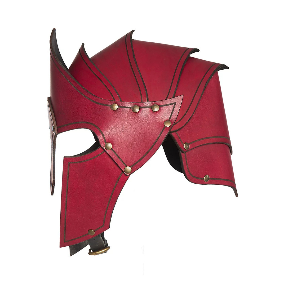 Medieval Retro Halloween Viking Knight Fantasy Warrior Elf Helmet cosplay dress up props