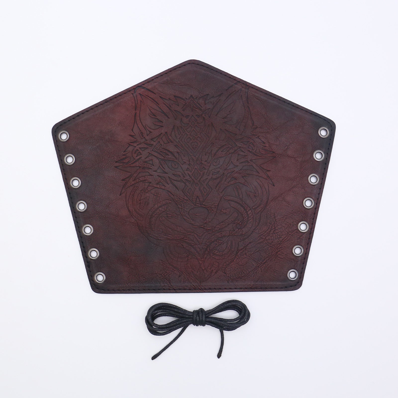 Medieval leather wrist guards vintage punk hand guards carnival cosplay accessories arm guards props