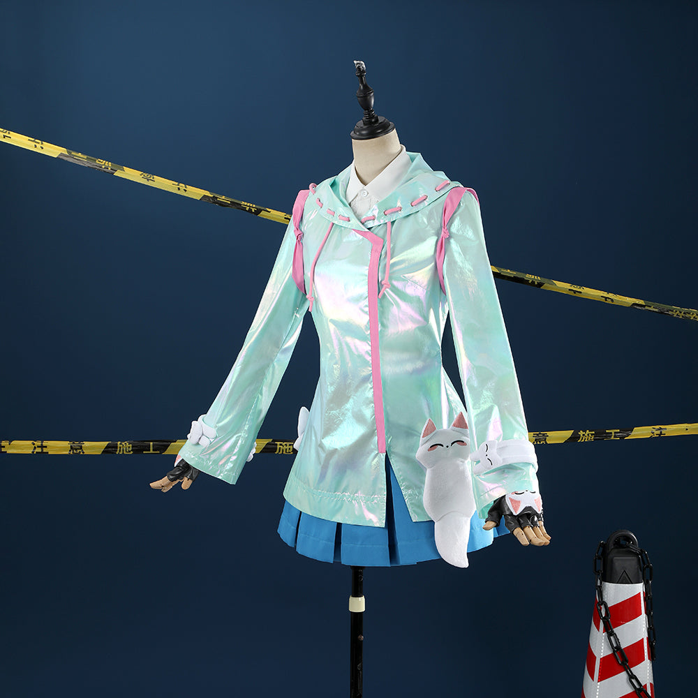 Overwatch 2 Kiriko Rainy Day Skin Raincoats Cosplay Costume