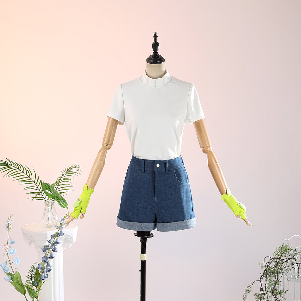 Overwatch 2 Mei Rainy Day Skin Raincoats Cosplay Costume