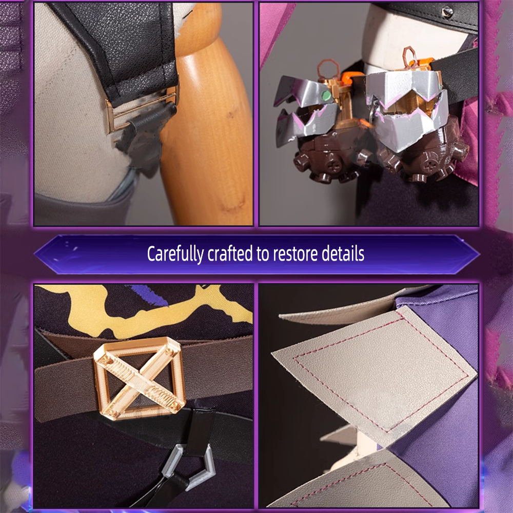 Arcane Fractured Jinx Skin Cosplay Costume