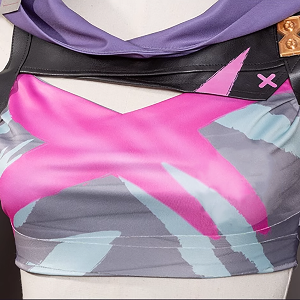 Arcane Fractured Jinx Skin Cosplay Costume